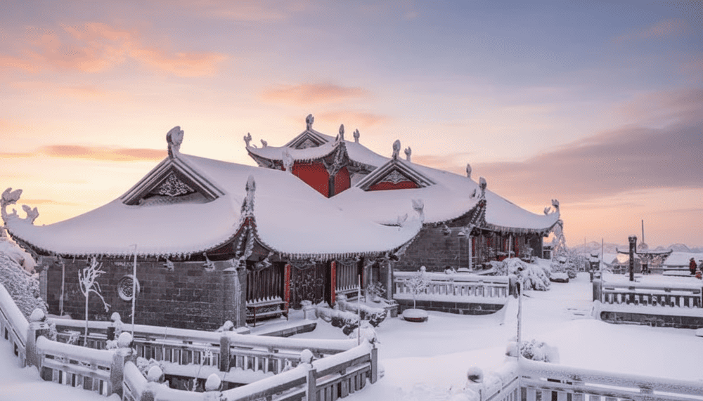 Sapa winter weather is cold, misty, and humid, with temperatures ranging from 3°C to 5°C and occasional snowfall in the coldest months